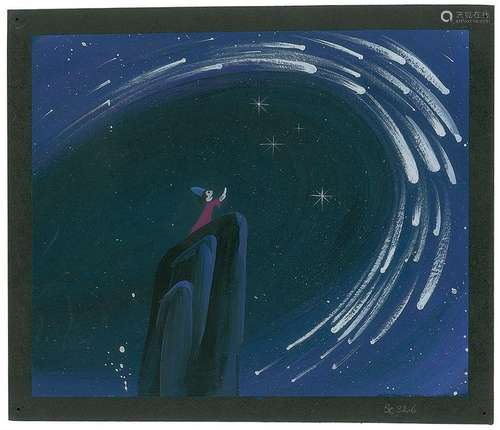 Mickey Mouse concept painting from Fantasia