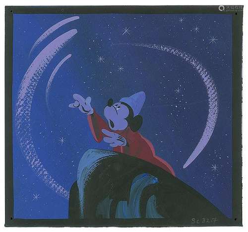 Mickey Mouse concept painting from Fantasia