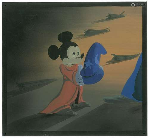 Mickey Mouse concept painting from Fantasia