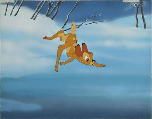 Bambi production cel from Bambi