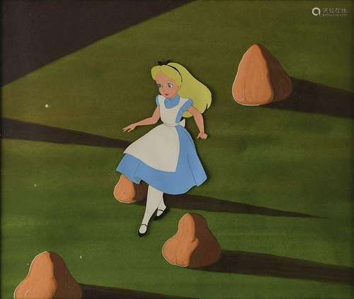 Alice in Wonderland Collection of (25) Production Cels