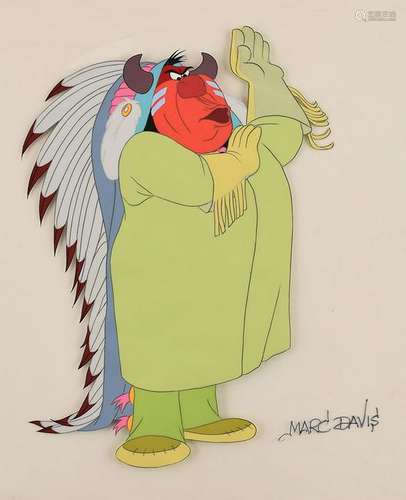 Indian Chief production cel from Peter Pan