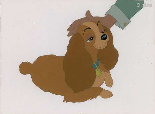 Lady production cel from Lady and the Tramp