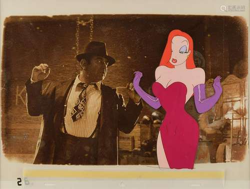 Jessica Rabbit production cel from Who Framed Roger