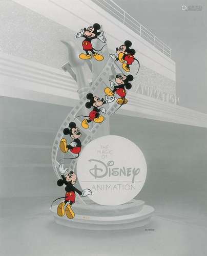 Mickey Mouse limited edition cel from the Magic of