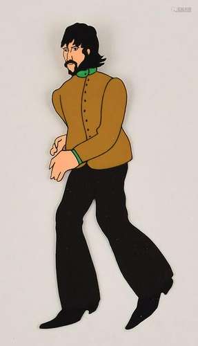 George Harrison production cel from Yellow Submarine