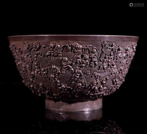 A Chinese Silver Bowl