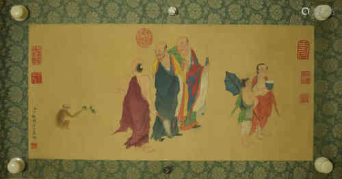 A Chinese Painting, Ding Guanpeng Mark