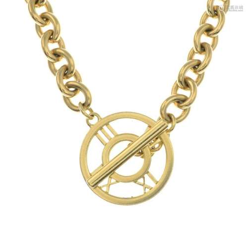 An 'Atlas' necklace, by Tiffany & Co.Signed Tiffany &