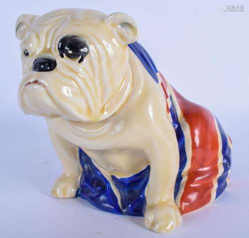 A RARE ROYAL DOULTON FIGURE OF A BRITISH BULLDOG