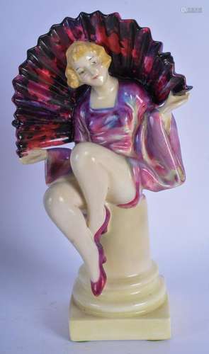 A RARE ROYAL DOULTON FIGURE OF ANGELA HN 1204. 20 cm