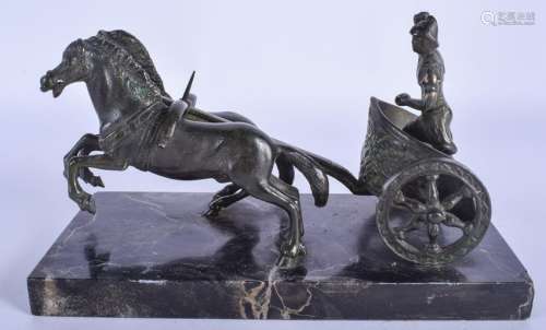 A 19TH CENTURY CONTINENTAL GRAND TOUR BRONZE MODEL OF A