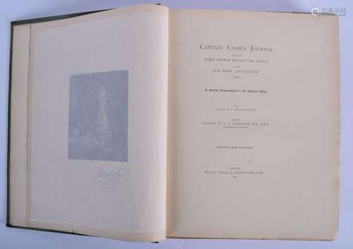 Captain Cook's Journal, Captain W Harton, H M Bark