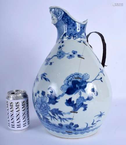 A VERY RARE LARGE 18TH CENTURY CHINESE EXPORT WASH JUG