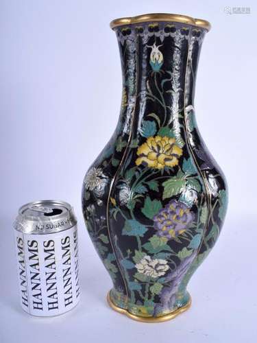 A LARGE 19TH CENTURY JAPANESE MEIJI PERIOD CLOISONNE