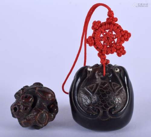 AN UNUSUAL 19TH CENTURY JAPANESE MEIJI PERIOD CARVED