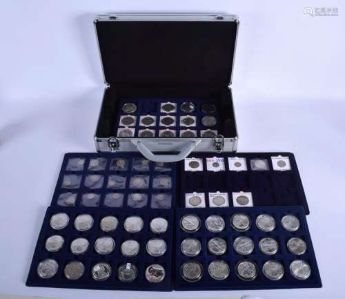 A COLLECTION OF AMERICAN SILVER SPECIMEN CURRENCY