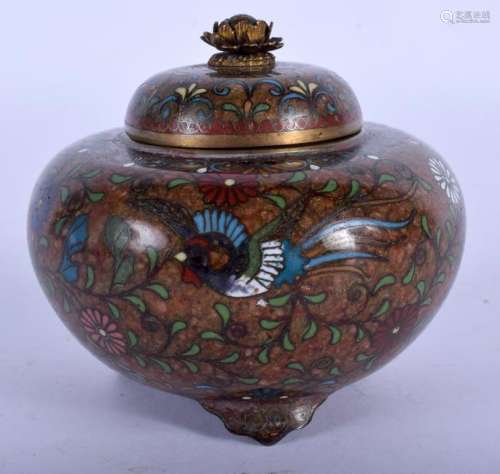 AN EARLY 20TH CENTURY JAPANESE MEIJI PERIOD CLOISONNE