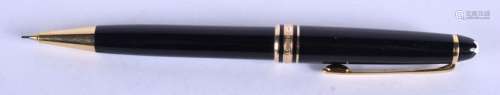 A MONTBLANC MEISTERSTUCK PROPELLING PENCIL. 12 cm long.