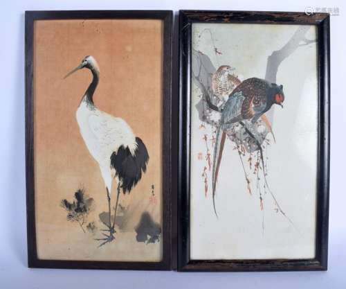TWO LATE 19TH CENTURY JAPANESE MEIJI PERIOD
