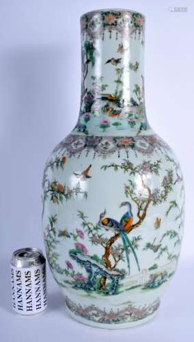 A GOOD LARGE MID 19TH CENTURY CHINESE FAMILLE ROSE