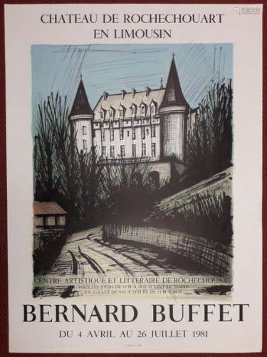 Bernard Buffet, Château de Rochechouart en Limousi…
