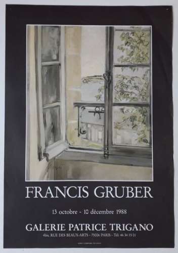 Francis Gruber, Galerie Patrice Trigano, Paris 198…