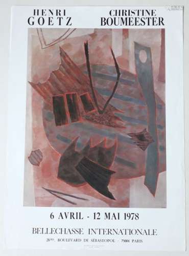 Henri Goetz, Christine Boumeester, Galerie Bellech…