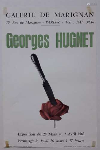 Georges Hugnet, Galerie de Marignan, Paris, 1962; …