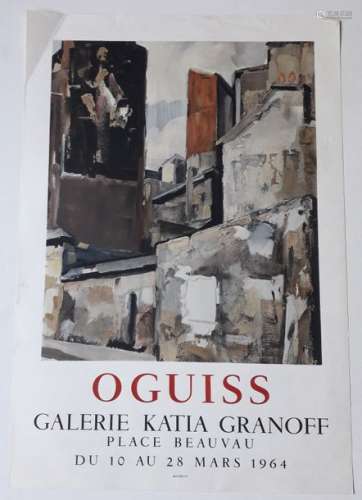 Oguiss, Galerie Katia Granoff, Paris, 1964; Imprim…