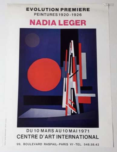 Nadia Leger: Evolution première, paintings 1920 19…