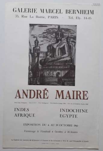 André Maire: Indes, Afrique, Indochine,Egypte, Gal…