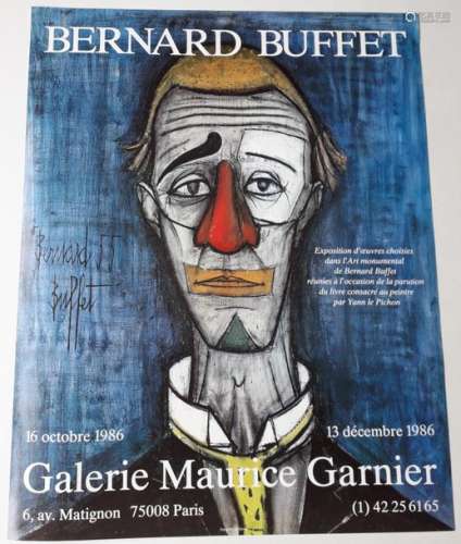 Bernard Buffet, Galerie Maurice Garnier, Paris, 19…