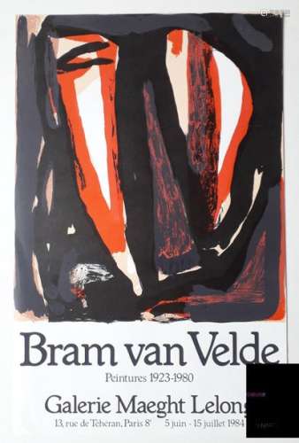 Bram van Velde: paintings 1923 1980, Galerie Maegh…
