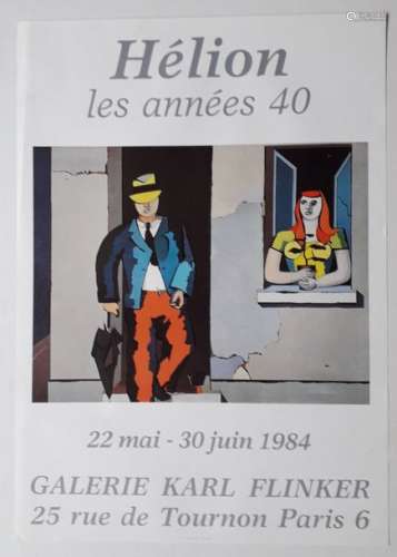 Hélion, the 1940s, Galerie Karl Flinker, Paris, 19…