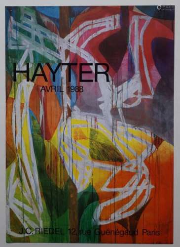 Hayter, Galerie J.C Riedel, Paris, 1988 [59*42 cm]…