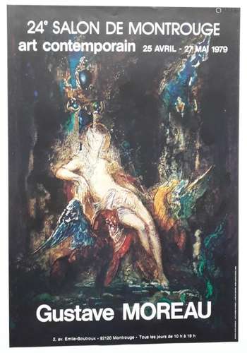 Gustave Moreau, 24th Salon de Montrouge, 1979; Dra…