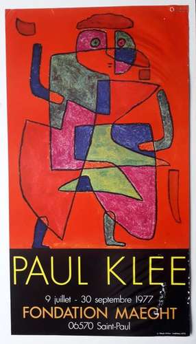 Paul Klee, Fondation Maeght, Paris, 1977; Maeght É…