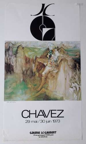 Chavez, Galerie J C Gaubert, Paris, 1973, [79,8*44…