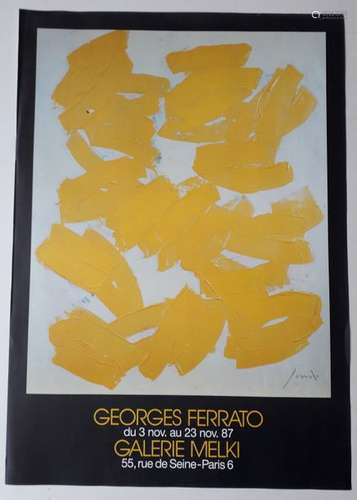 Georges Ferrato, Galerie Melki, Paris, 1987, [81*5…