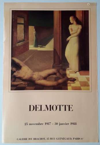 Delmotte, Galerie Isy Brachot, Paris, 1988, [80*54…