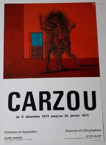 Carzou: Paintings and watercolours, etchings and l…