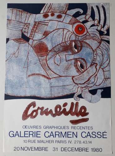 Corneille: Recent graphic work, Galerie Carmen Cas…