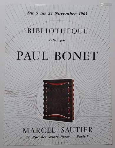 Library bound by Paul Bonet, Galerie Marcel Sautie…