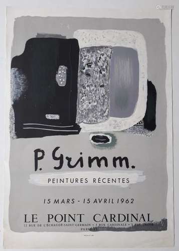 P. Grimm recent paintings, Le Point Cardinal, Pari…