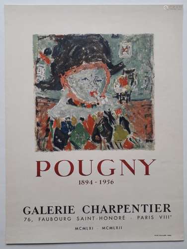 Pougny 1894 1956, Galerie Charpentier, Paris, 1961…