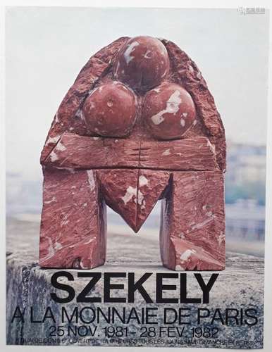 Szekely, Monnaie de Paris, 1982; Imprimerie modern…