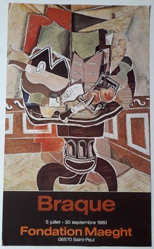 Braque, Fondation Maeght, Saint Paul, 1980; Fondat…