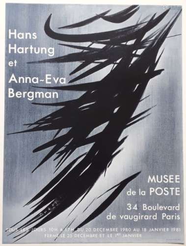 Hans Hartung and Anna Eva Bergman, Musée de la Pos…
