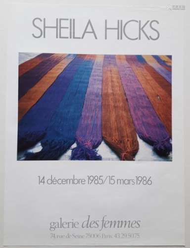 Sheila Hicks, Galerie des femmes, Paris, 1986 ; Im…